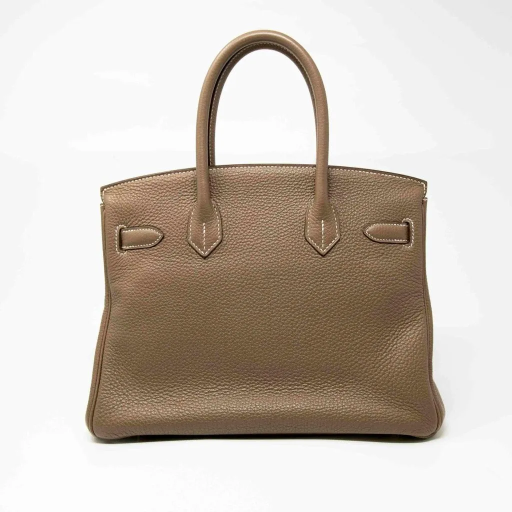 Hermes Etoupe Togo Birkin 30