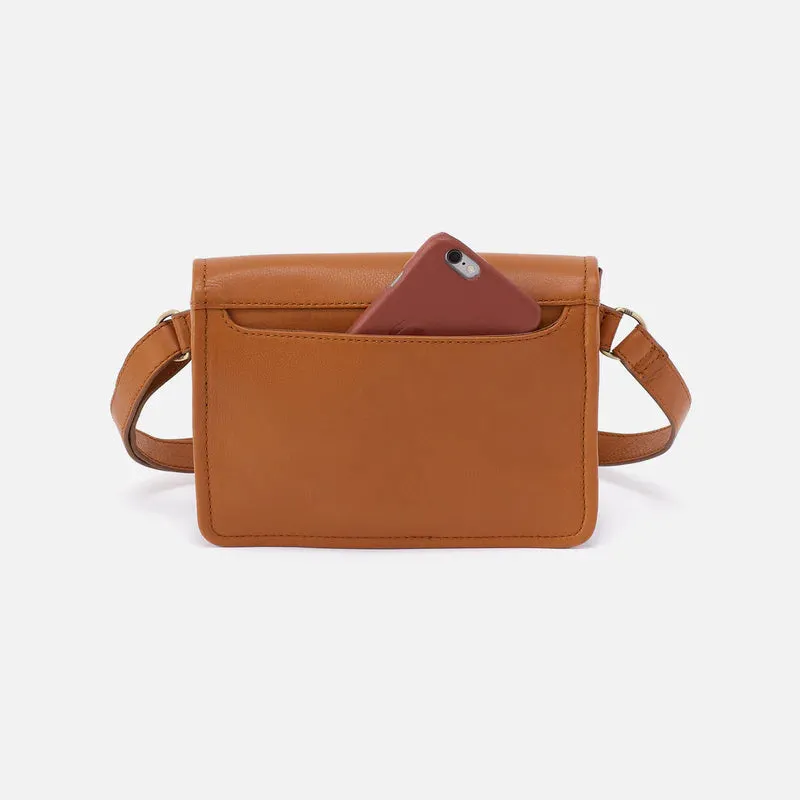 Hobo - Margot Belt Bag, Burnished Caramel with Caning