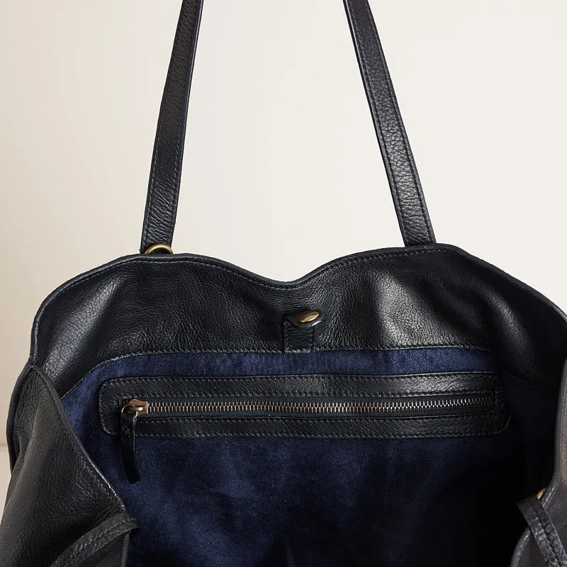 Jack - Heritage "Broken-In" Leather Black