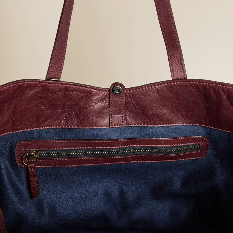 Jack - Heritage "Broken-In" Leather Oxblood Burgundy