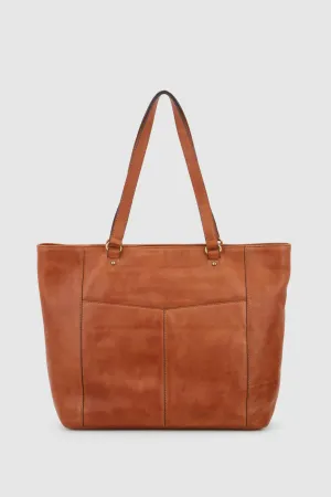 Kai Leather Tote Bag