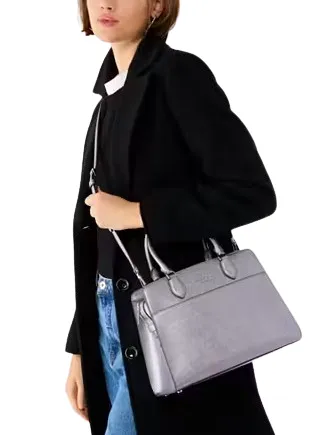 Kate Spade New York Madison Medium Metallic Satchel