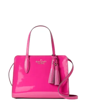 Kate Spade New York Rowe Patent Small Top Zip Satchel