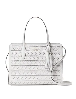 Kate Spade New York Rowe Perf Medium Top Zip Satchel