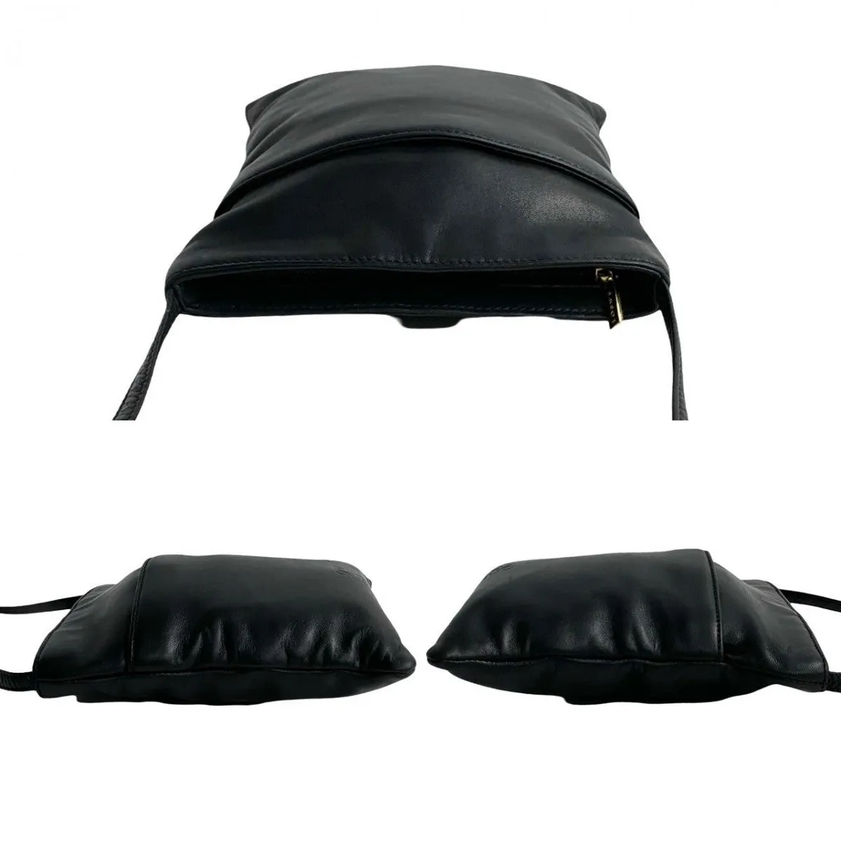 LOEWE Shoulder Bag leather black