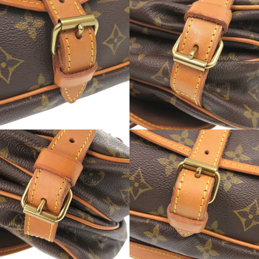 LOUIS VUITTON Shoulder Bag AR1911 Monogram canvas Brown Monogram Saumur 30 Women Used