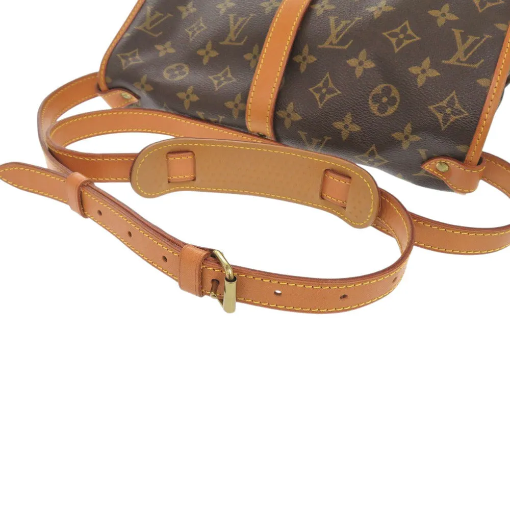 LOUIS VUITTON Shoulder Bag AR1911 Monogram canvas Brown Monogram Saumur 30 Women Used