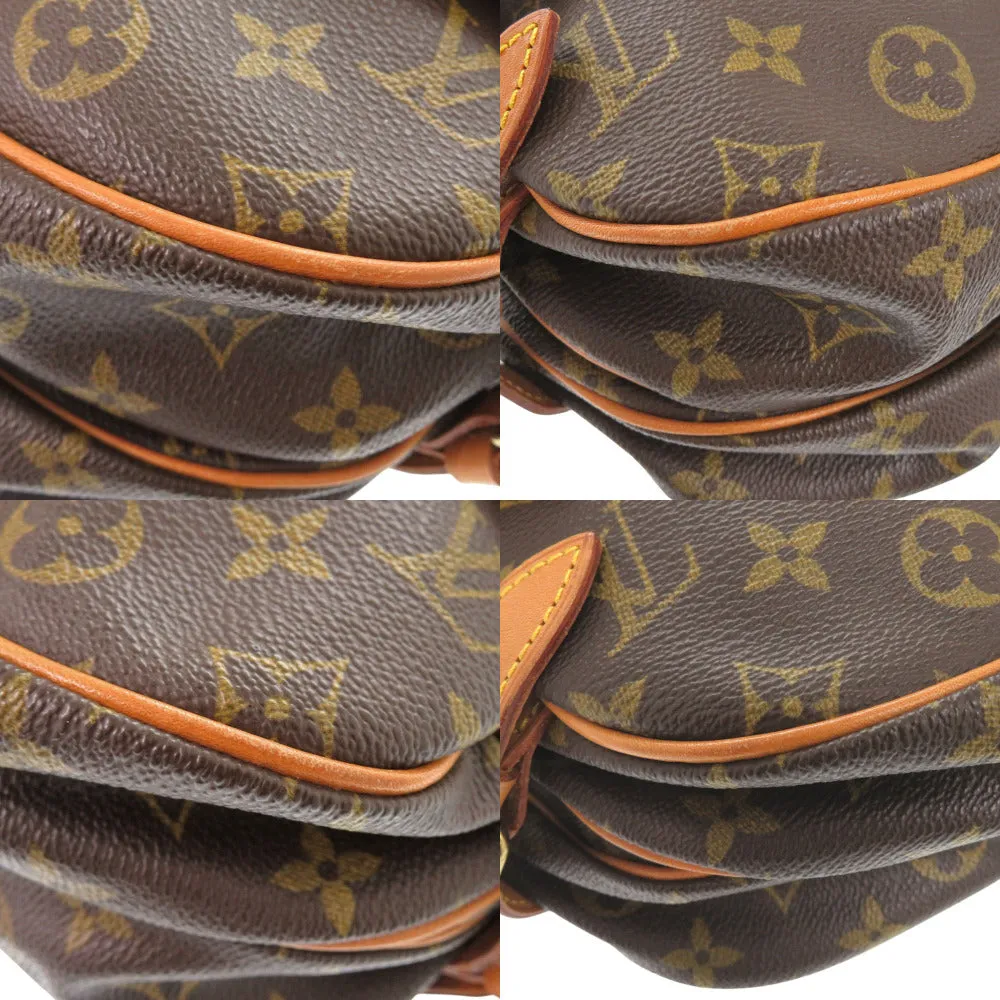 LOUIS VUITTON Shoulder Bag AR1911 Monogram canvas Brown Monogram Saumur 30 Women Used