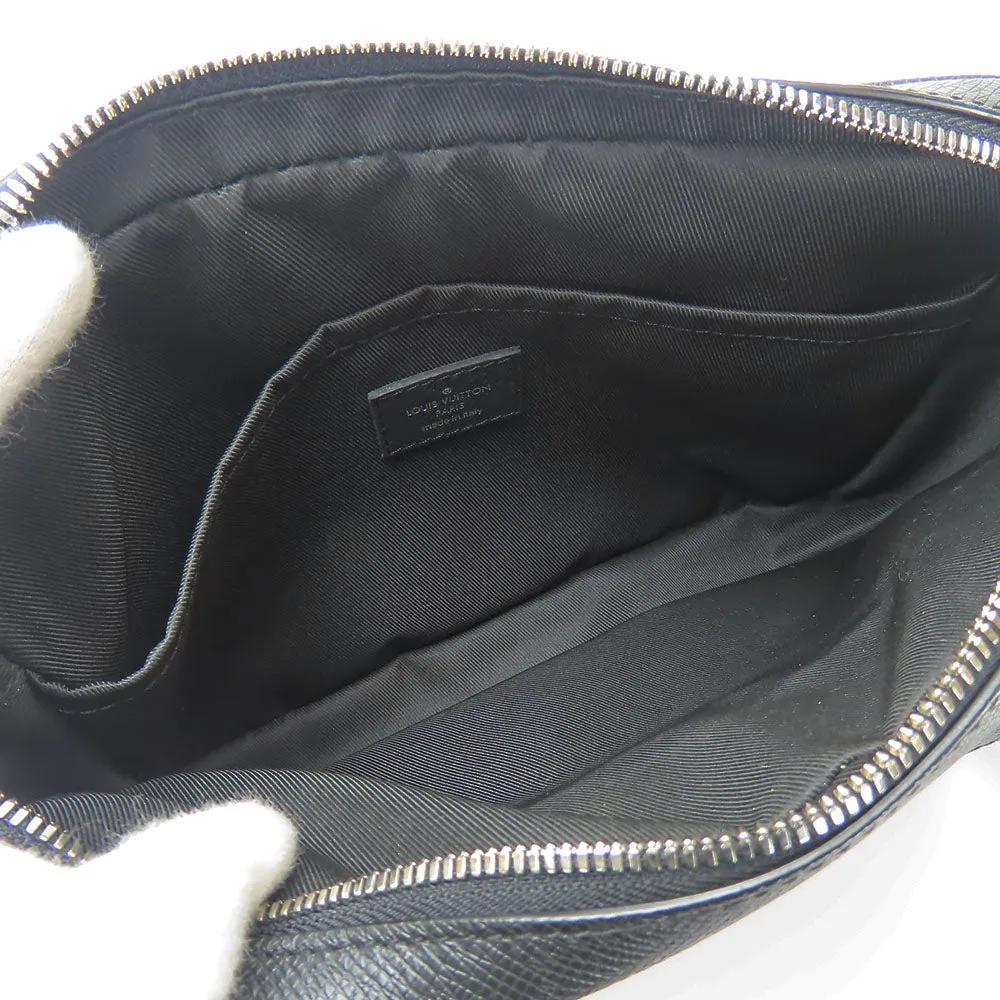 LOUIS VUITTON Shoulder Bag M30233 Monogram Eclipse , Taiga Noir Outdoor Messenger PM mens Used