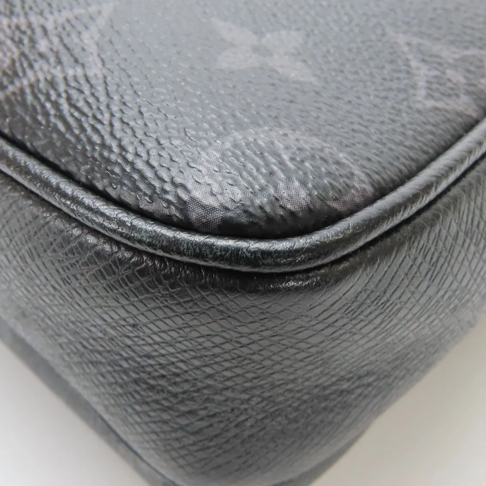 LOUIS VUITTON Shoulder Bag M30233 Monogram Eclipse , Taiga Noir Outdoor Messenger PM mens Used