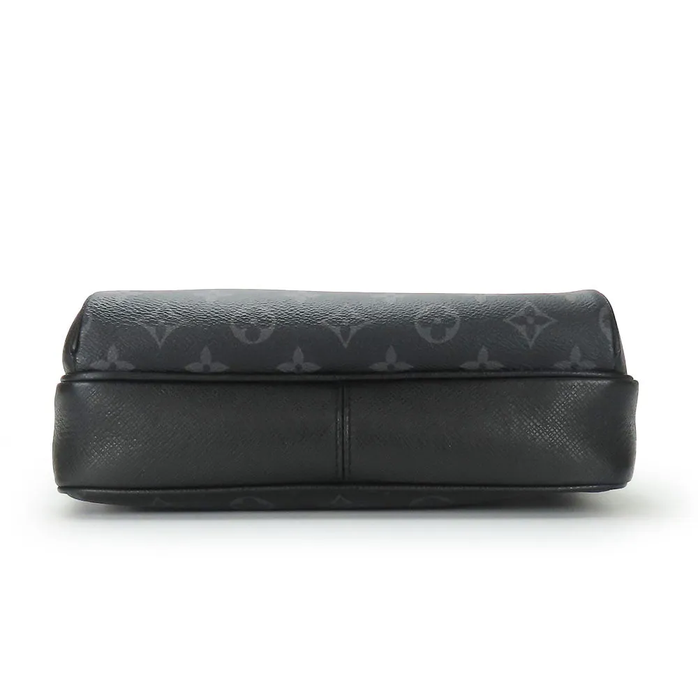 LOUIS VUITTON Shoulder Bag M30233 Monogram Eclipse , Taiga Noir Outdoor Messenger PM mens Used