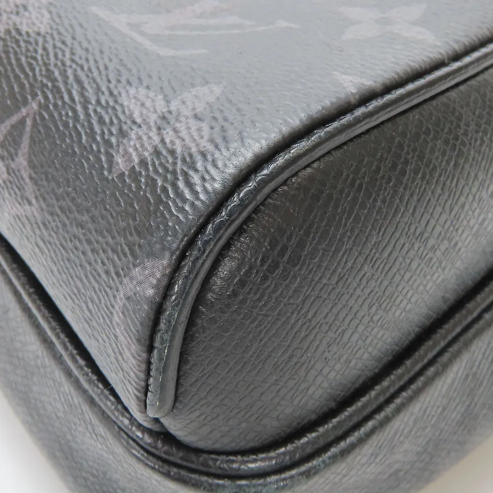 LOUIS VUITTON Shoulder Bag M30233 Monogram Eclipse , Taiga Noir Outdoor Messenger PM mens Used