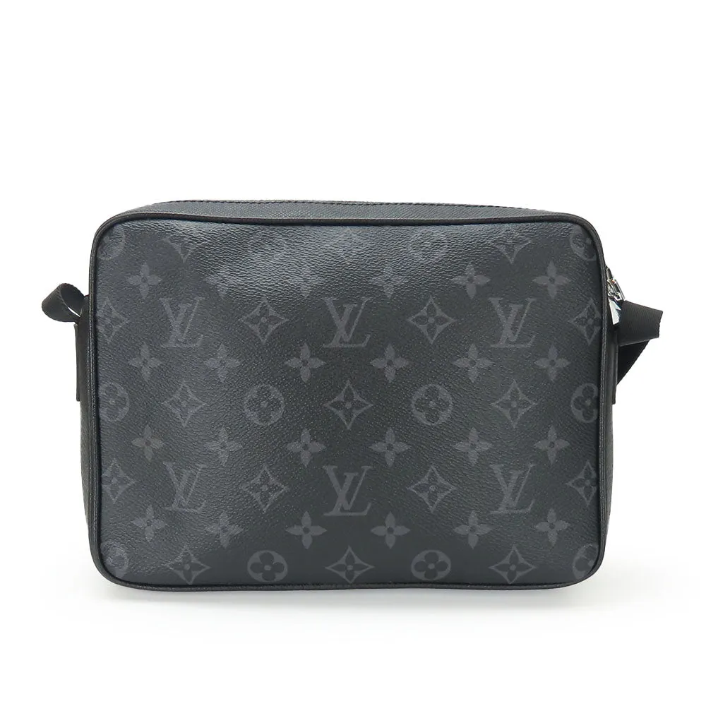 LOUIS VUITTON Shoulder Bag M30233 Monogram Eclipse , Taiga Noir Outdoor Messenger PM mens Used
