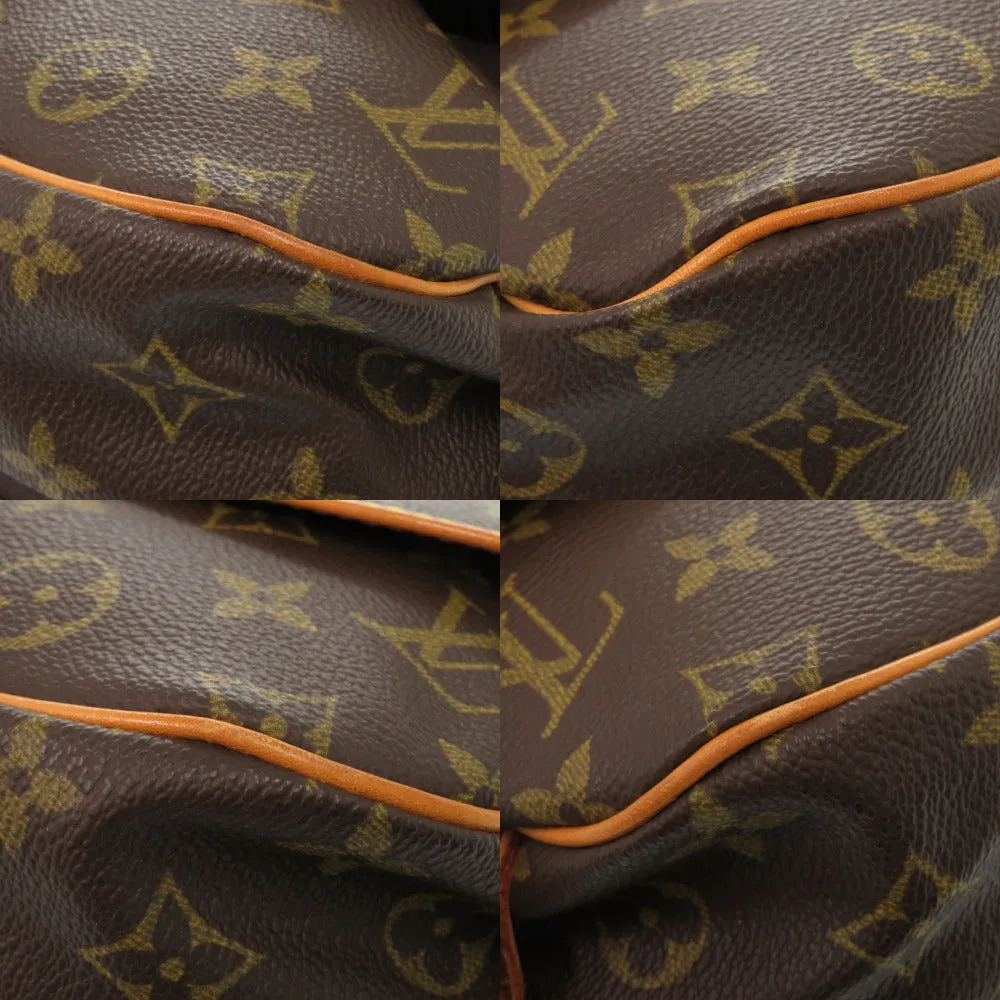 LOUIS VUITTON Shoulder Bag M42256 Monogram canvas Brown Monogram Saumur 30 Women Used