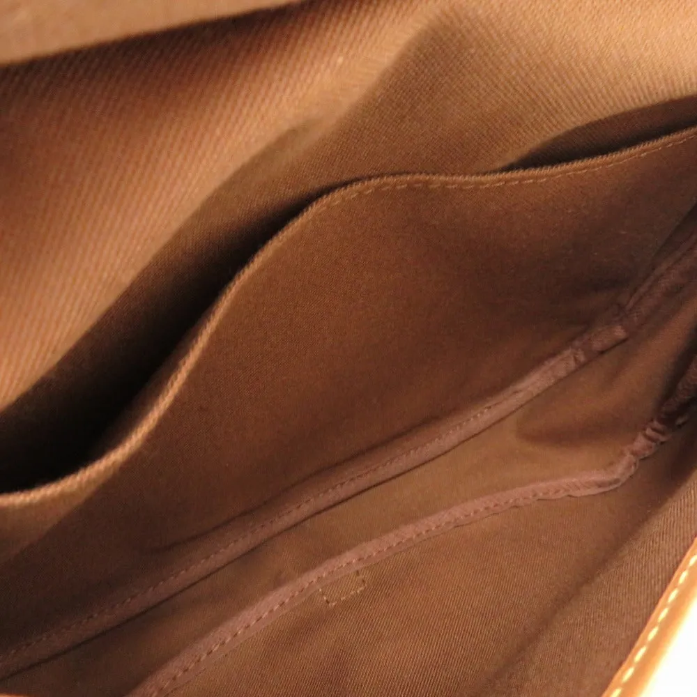 LOUIS VUITTON Shoulder Bag M42256 Monogram canvas Brown Monogram Saumur 30 Women Used
