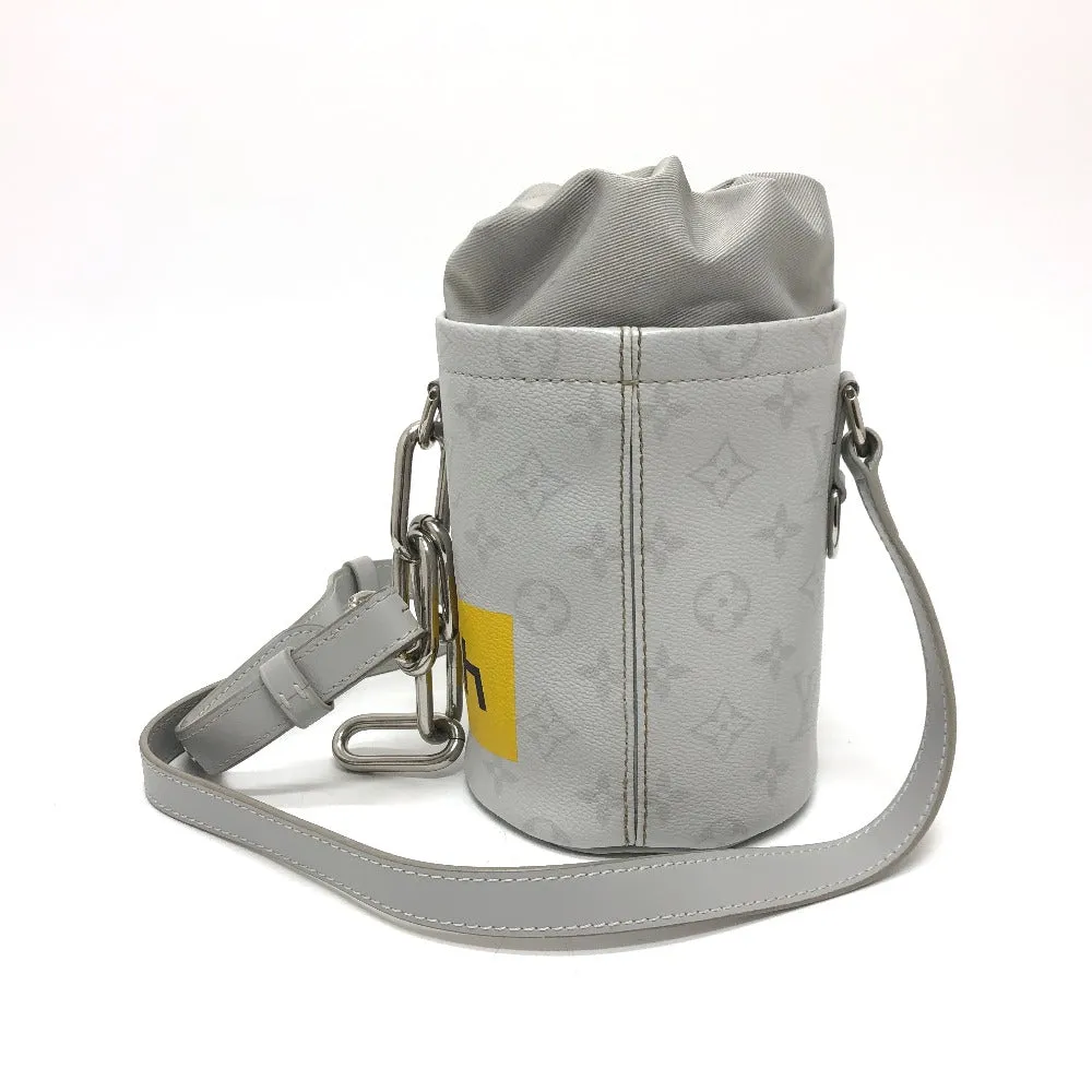 LOUIS VUITTON Shoulder Bag M44631 Monogram canvas White x gray White monogram chalk nano