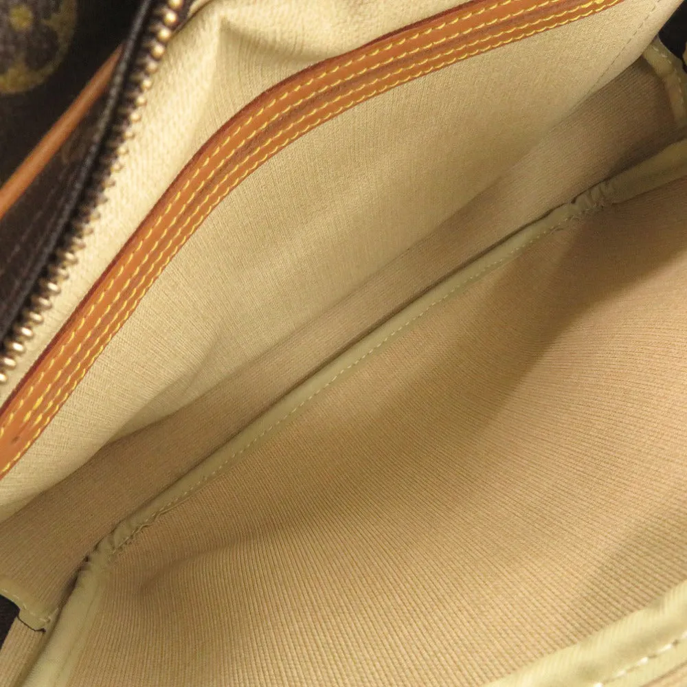 LOUIS VUITTON Shoulder Bag M45254 Monogram canvas Brown Monogram Reporter PM unisex(Unisex) Used