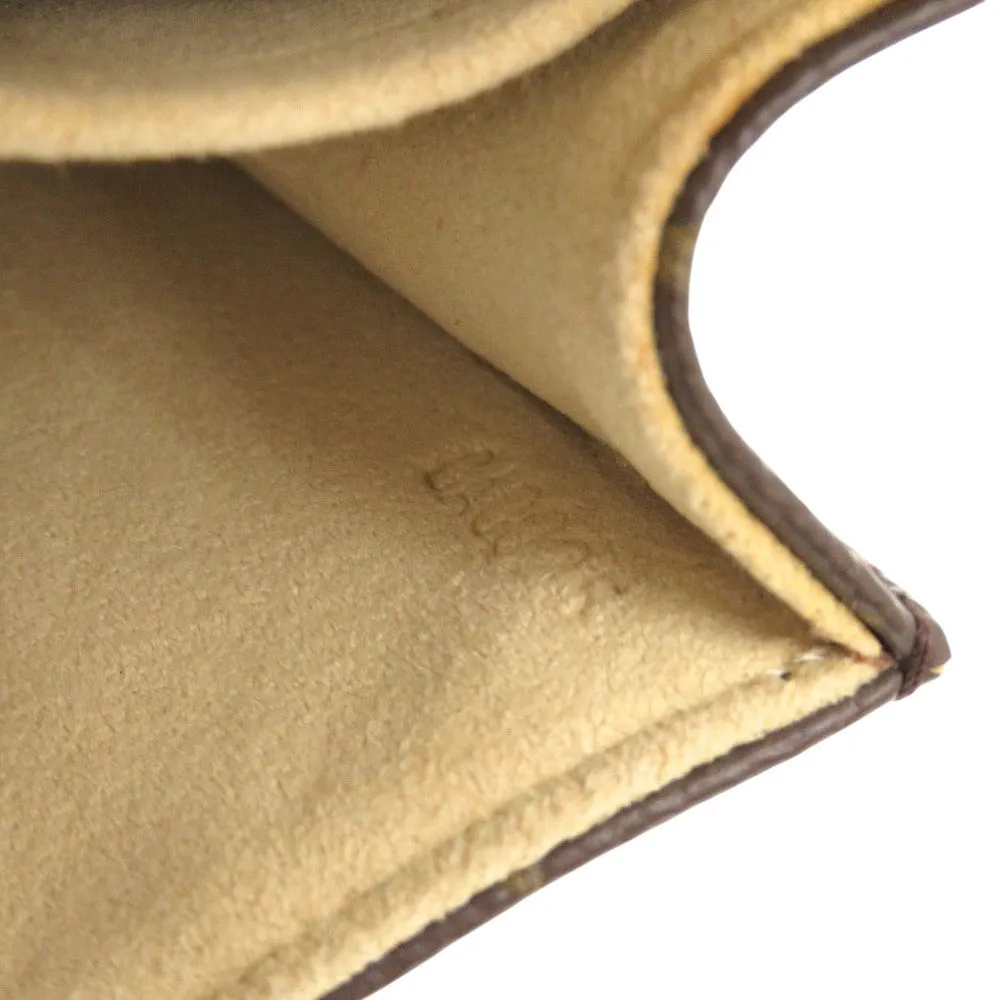 LOUIS VUITTON Shoulder Bag M51852 Monogram canvas Brown Monogram Pochette Twin GM