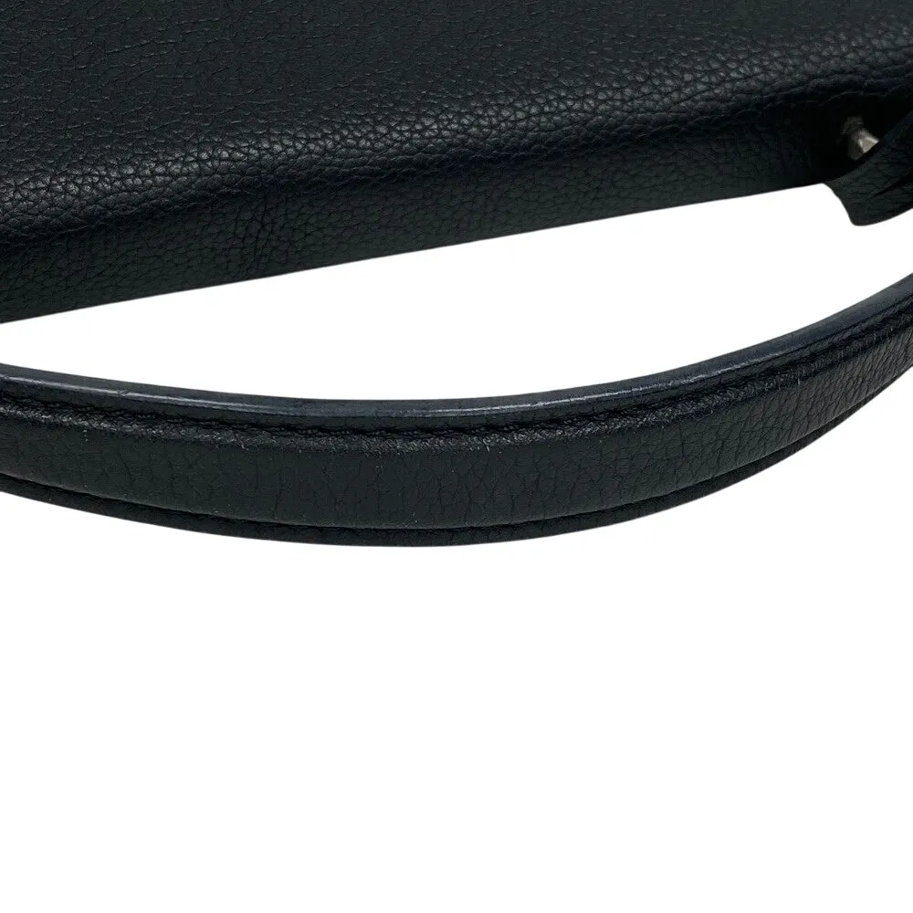LOUIS VUITTON Shoulder Bag M54849 Taurillon Clemence black Cartable Handbag My rock me Women Used