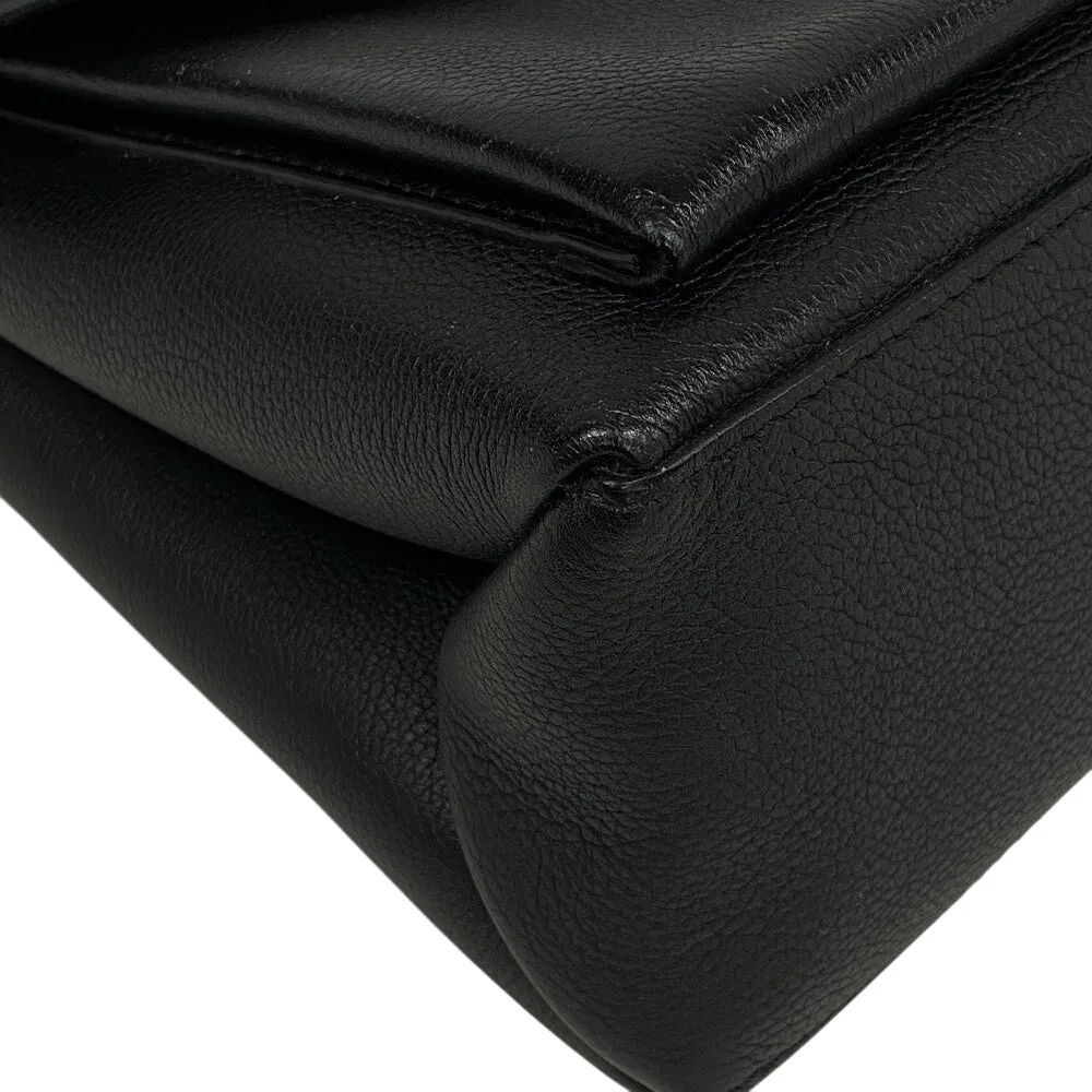LOUIS VUITTON Shoulder Bag M54849 Taurillon Clemence black Cartable Handbag My rock me Women Used
