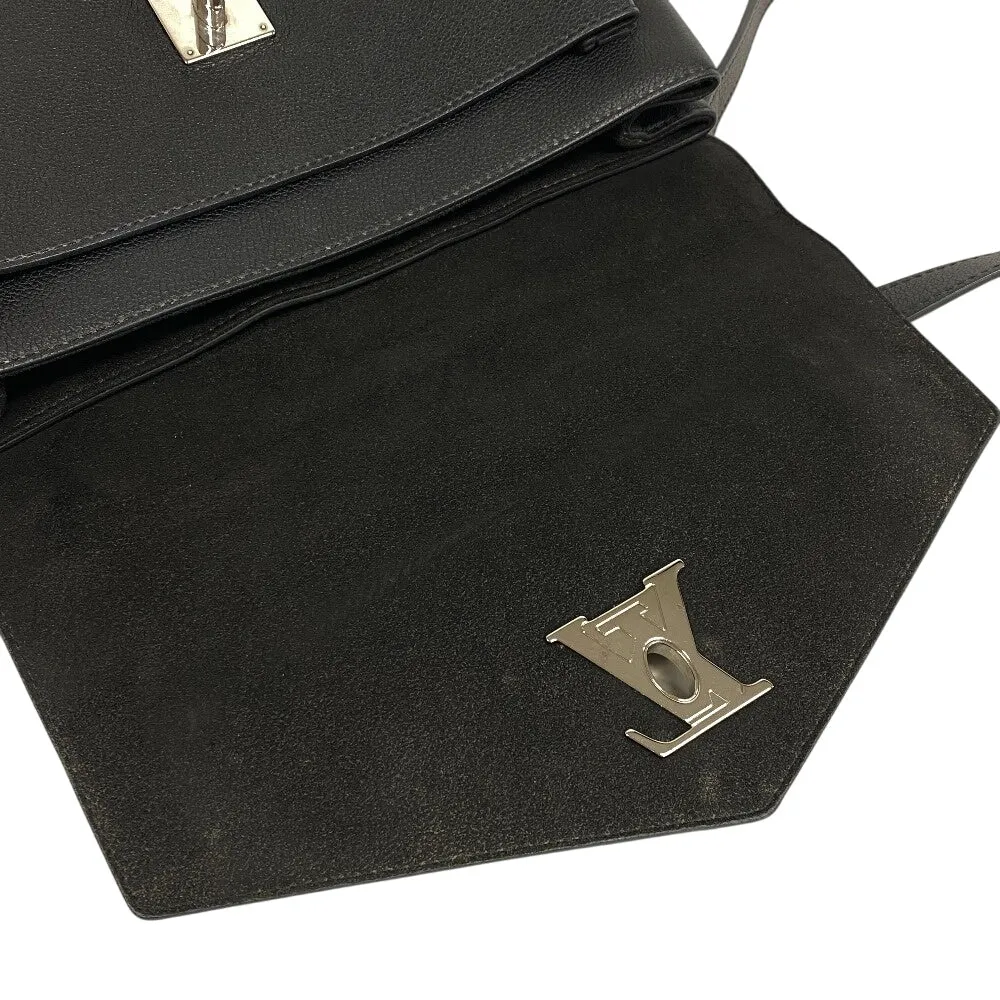 LOUIS VUITTON Shoulder Bag M54849 Taurillon Clemence black Cartable Handbag My rock me Women Used
