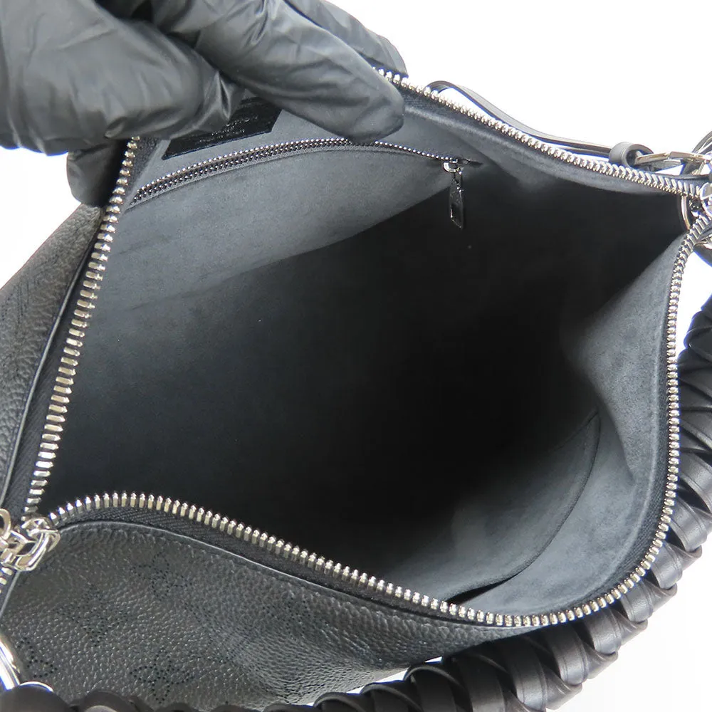 LOUIS VUITTON Shoulder Bag M56073 Monogram Mahina black Beauvre Hobo Women Used