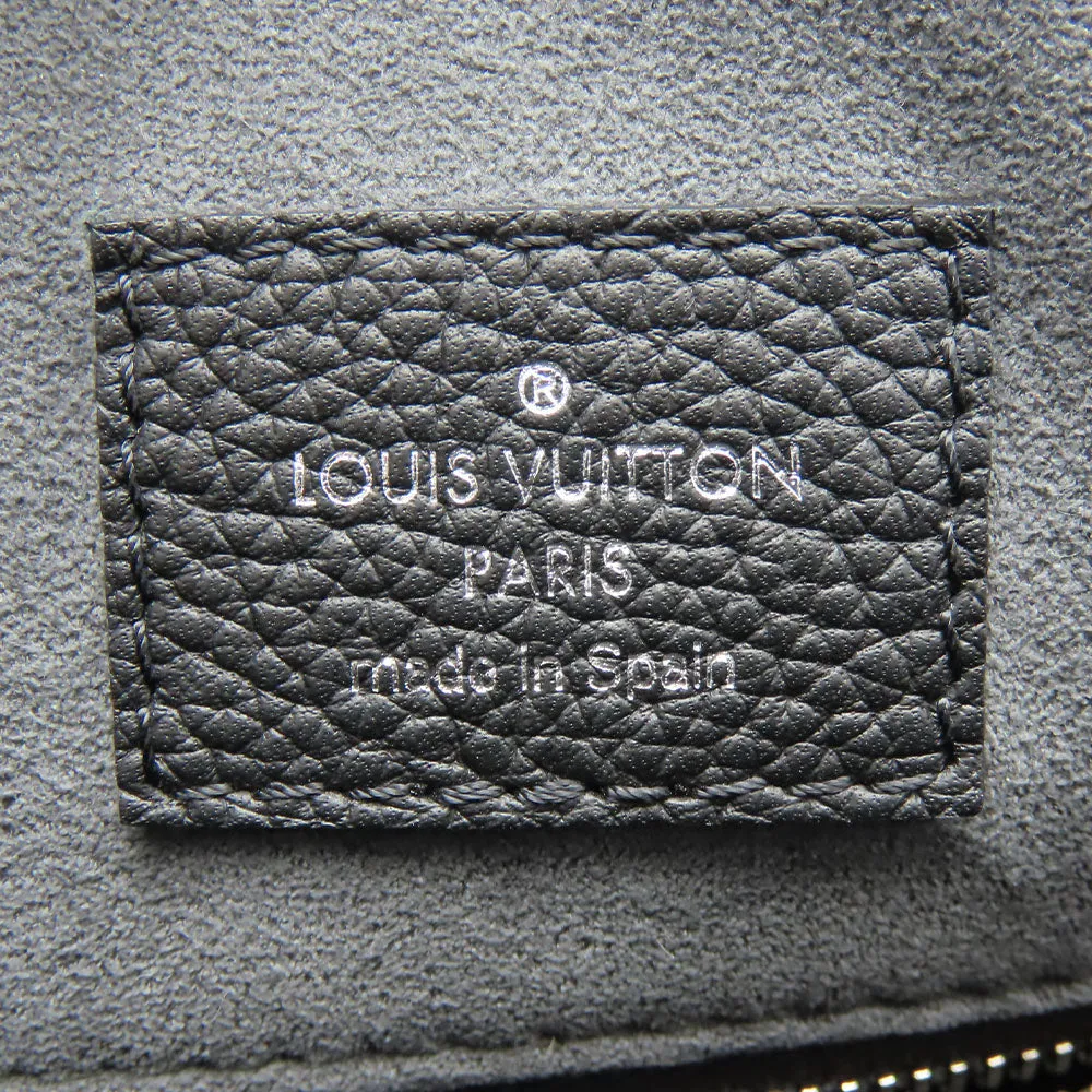 LOUIS VUITTON Shoulder Bag M56073 Monogram Mahina black Beauvre Hobo Women Used