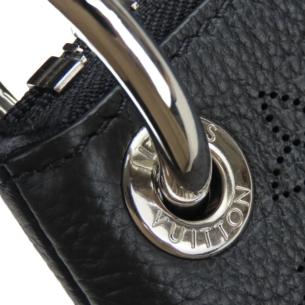 LOUIS VUITTON Shoulder Bag M56073 Monogram Mahina black Beauvre Hobo Women Used