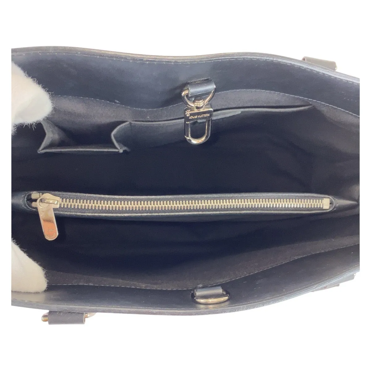 LOUIS VUITTON Shoulder Bag M59252 leather black Epi Passy GM