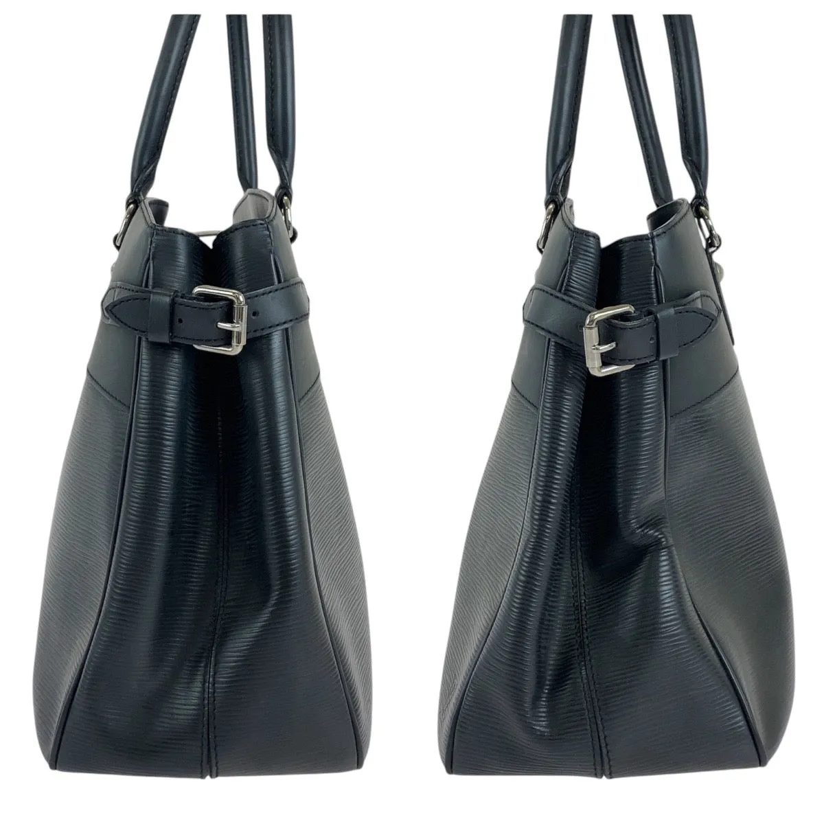 LOUIS VUITTON Shoulder Bag M59252 leather black Epi Passy GM
