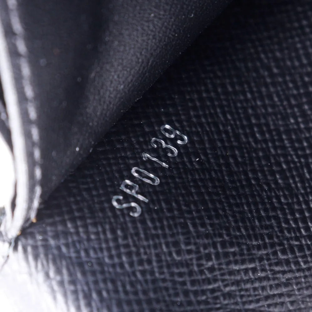 LOUIS VUITTON Shoulder Bag M62038 Epi Leather black Chain wallet Portefeuille Twist Chain Women Used
