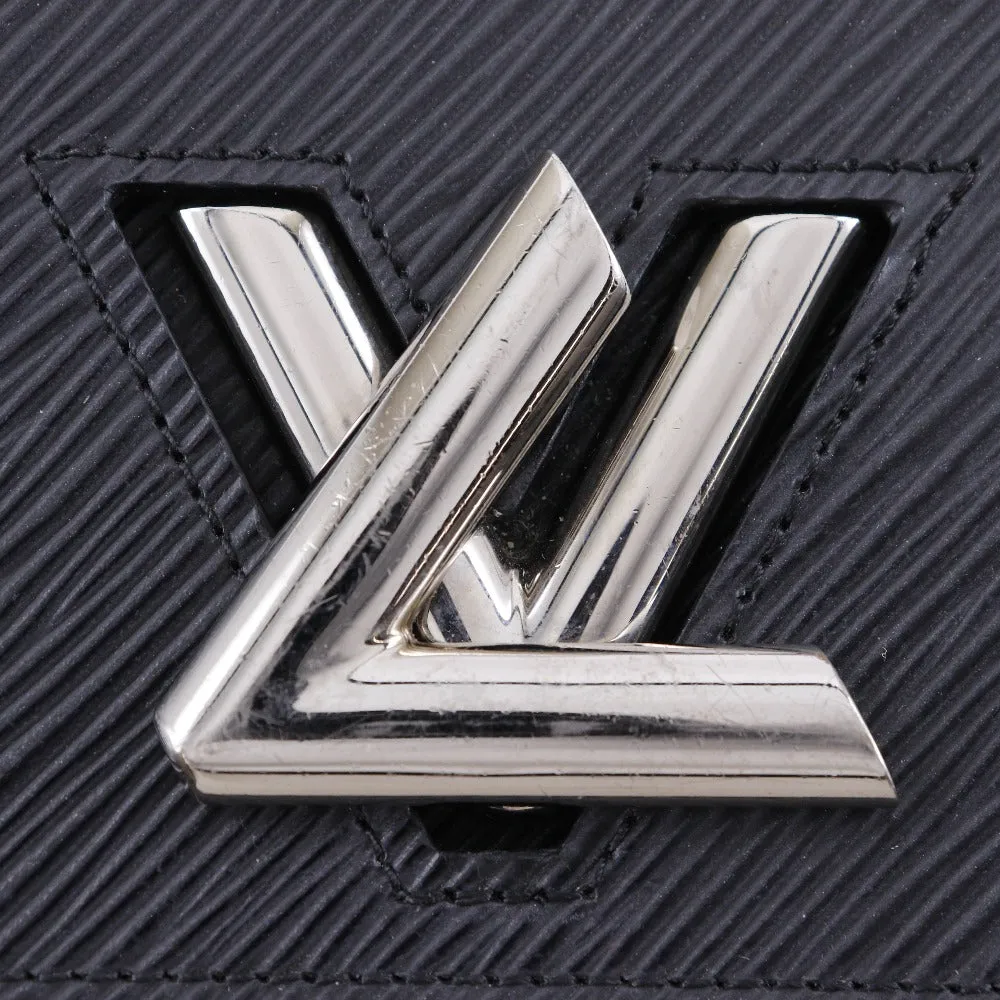 LOUIS VUITTON Shoulder Bag M62038 Epi Leather black Chain wallet Portefeuille Twist Chain Women Used