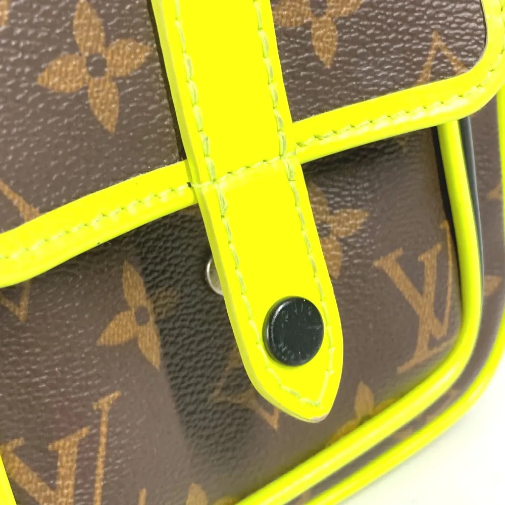 LOUIS VUITTON Shoulder Bag M80793 Monogram canvas Brown Monogram macacer Christopher Wearable Wallet