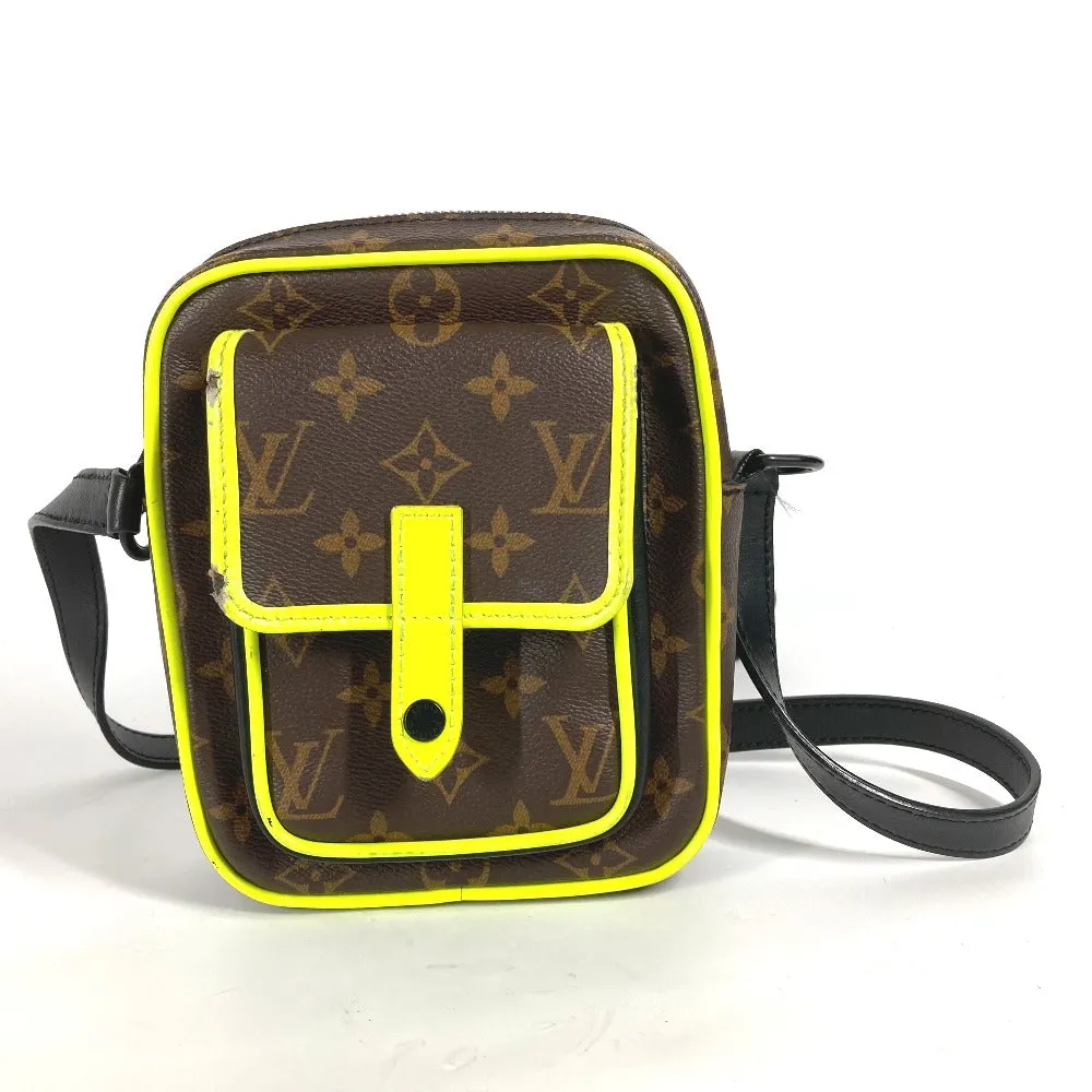 LOUIS VUITTON Shoulder Bag M80793 Monogram canvas Brown Monogram macacer Christopher Wearable Wallet