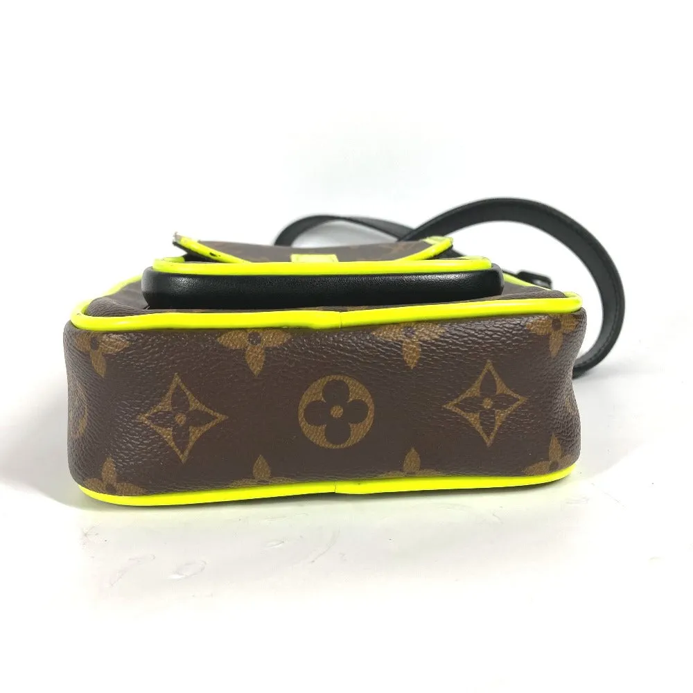 LOUIS VUITTON Shoulder Bag M80793 Monogram canvas Brown Monogram macacer Christopher Wearable Wallet