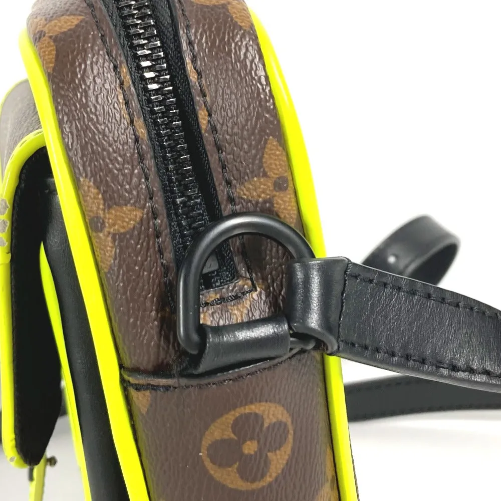 LOUIS VUITTON Shoulder Bag M80793 Monogram canvas Brown Monogram macacer Christopher Wearable Wallet