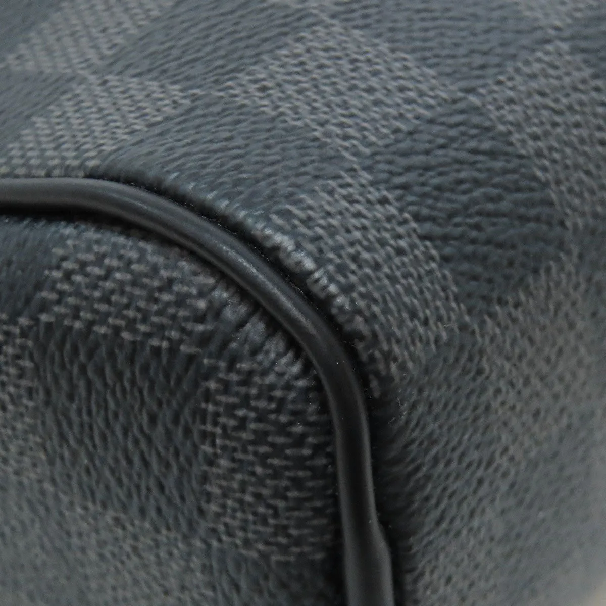LOUIS VUITTON Shoulder Bag N41408 Damier canvas black Diton PM