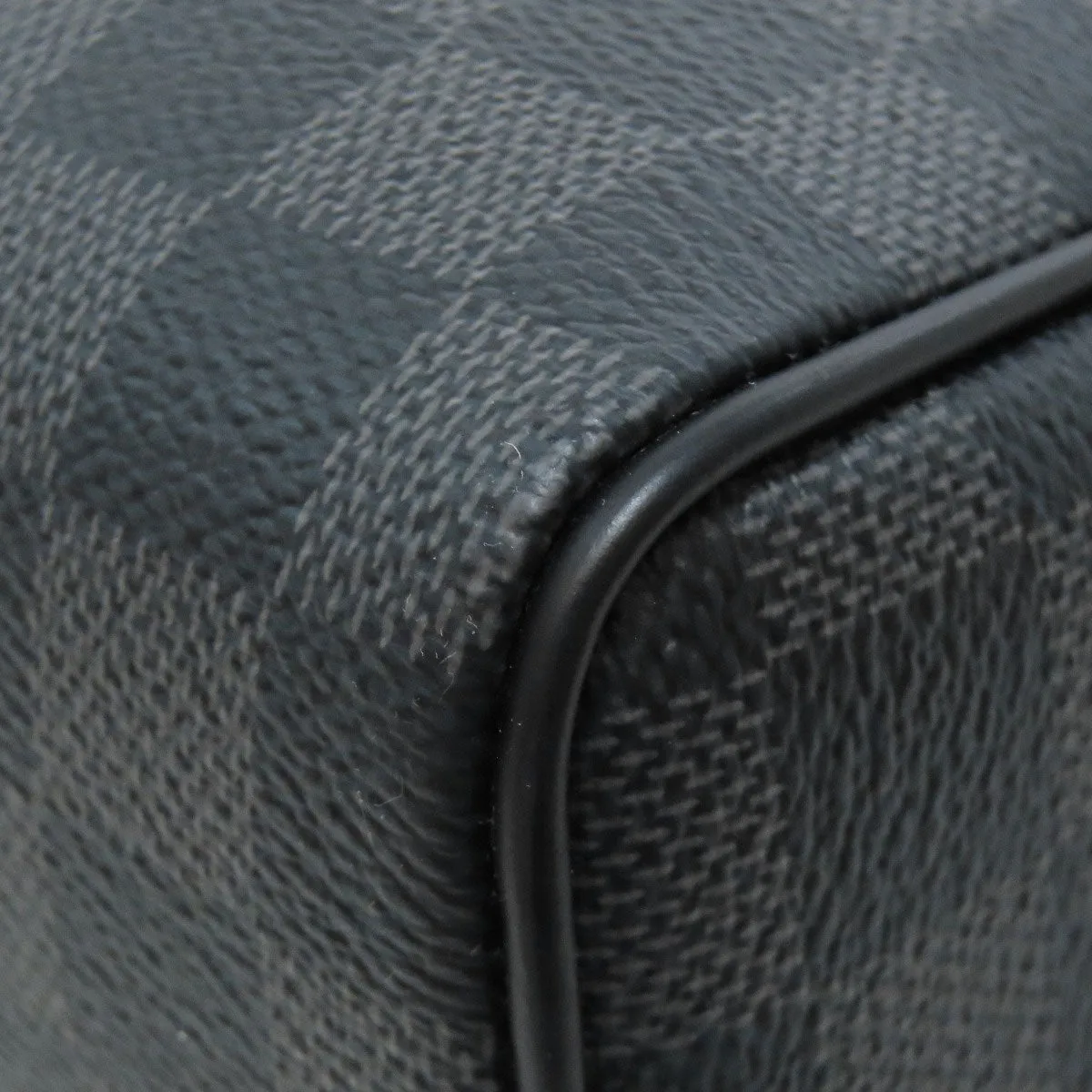 LOUIS VUITTON Shoulder Bag N41408 Damier canvas black Diton PM