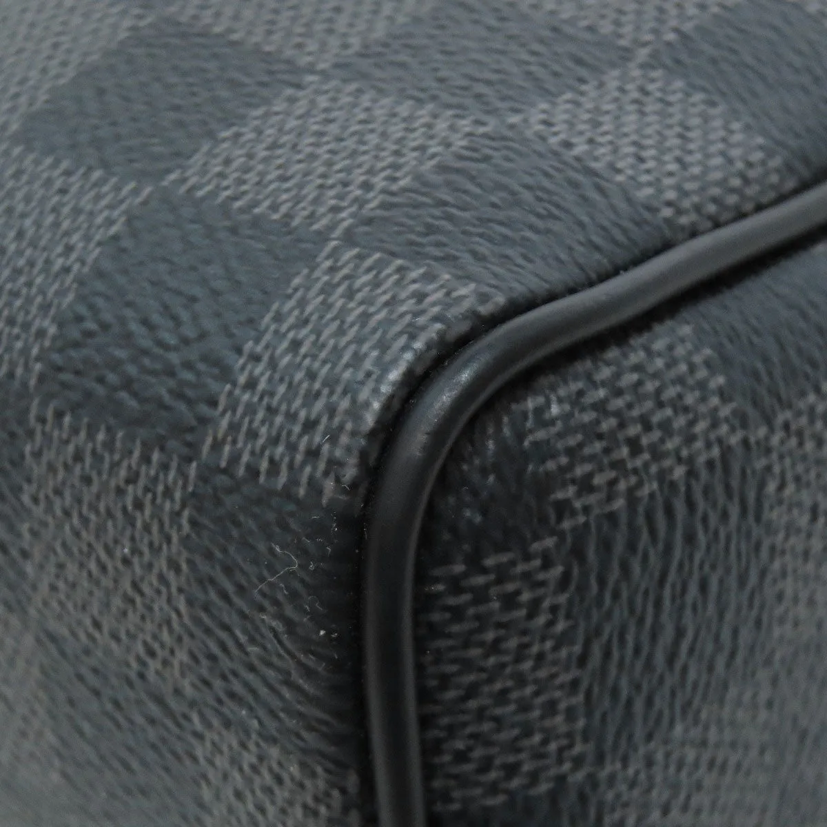 LOUIS VUITTON Shoulder Bag N41408 Damier canvas black Diton PM