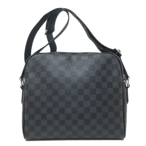 LOUIS VUITTON Shoulder Bag N41408 Damier canvas black Diton PM