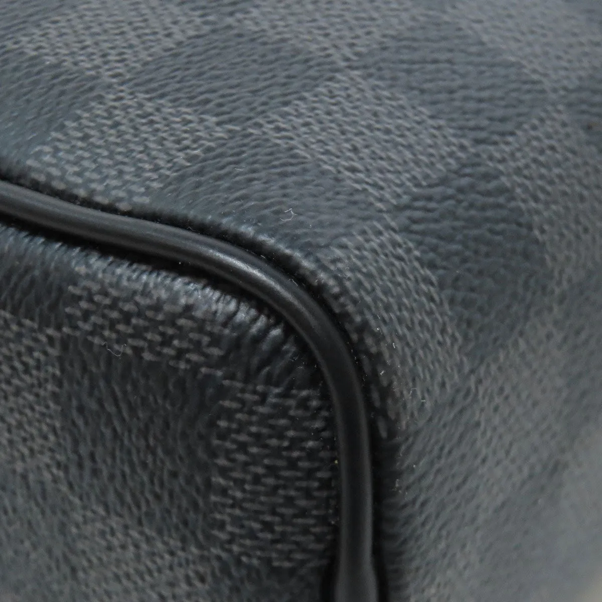 LOUIS VUITTON Shoulder Bag N41408 Damier canvas black Diton PM