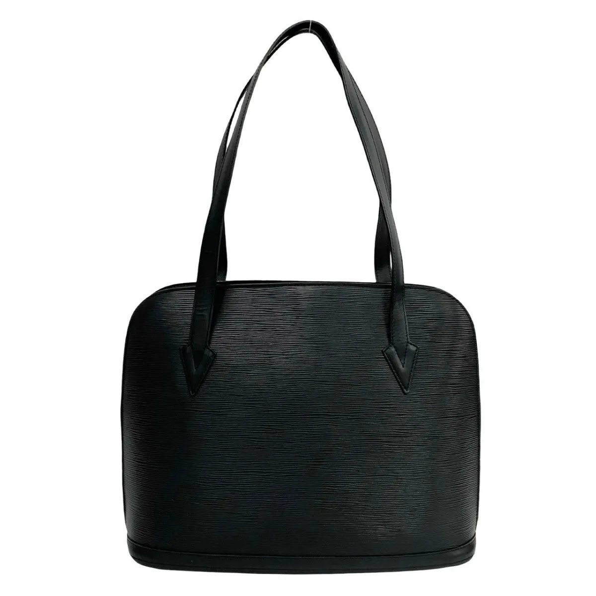 LOUIS VUITTON Tote Bag M52282 leather black Shoulder Bag Epi Lussac