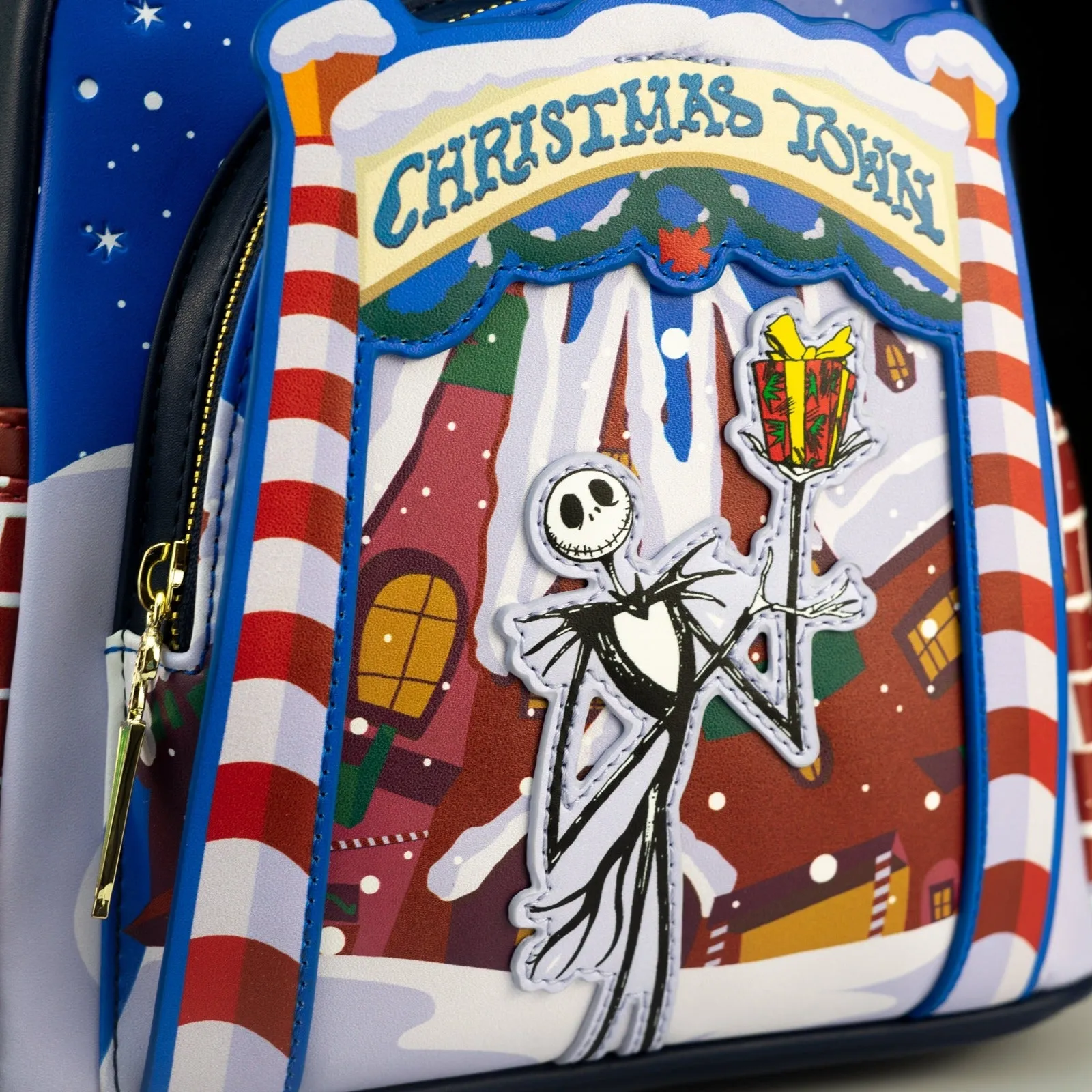 Loungefly The Nightmare Before Christmas - Christmas Town Mini Backpack