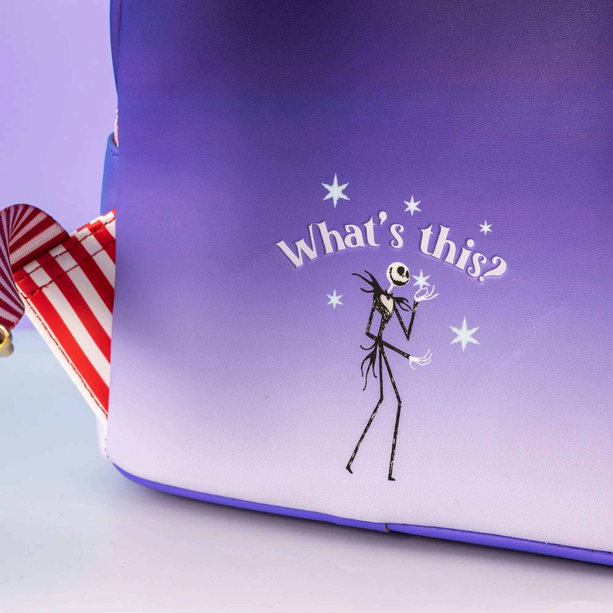 Loungefly The Nightmare Before Christmas - Santa Jack in Christmastown Mini Backpack