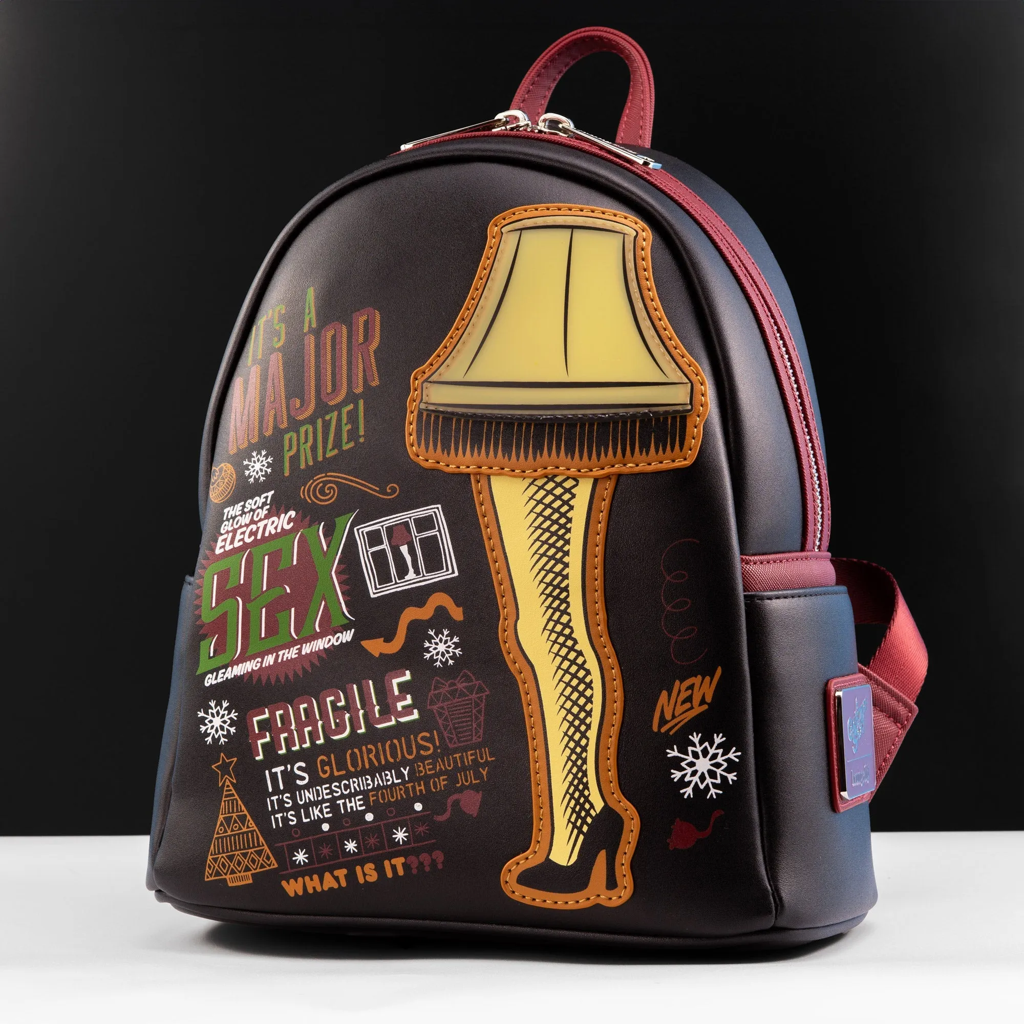 Loungefly x A Christmas Story Leg Lamp Mini Backpack