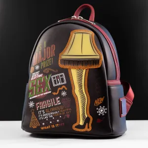Loungefly x A Christmas Story Leg Lamp Mini Backpack