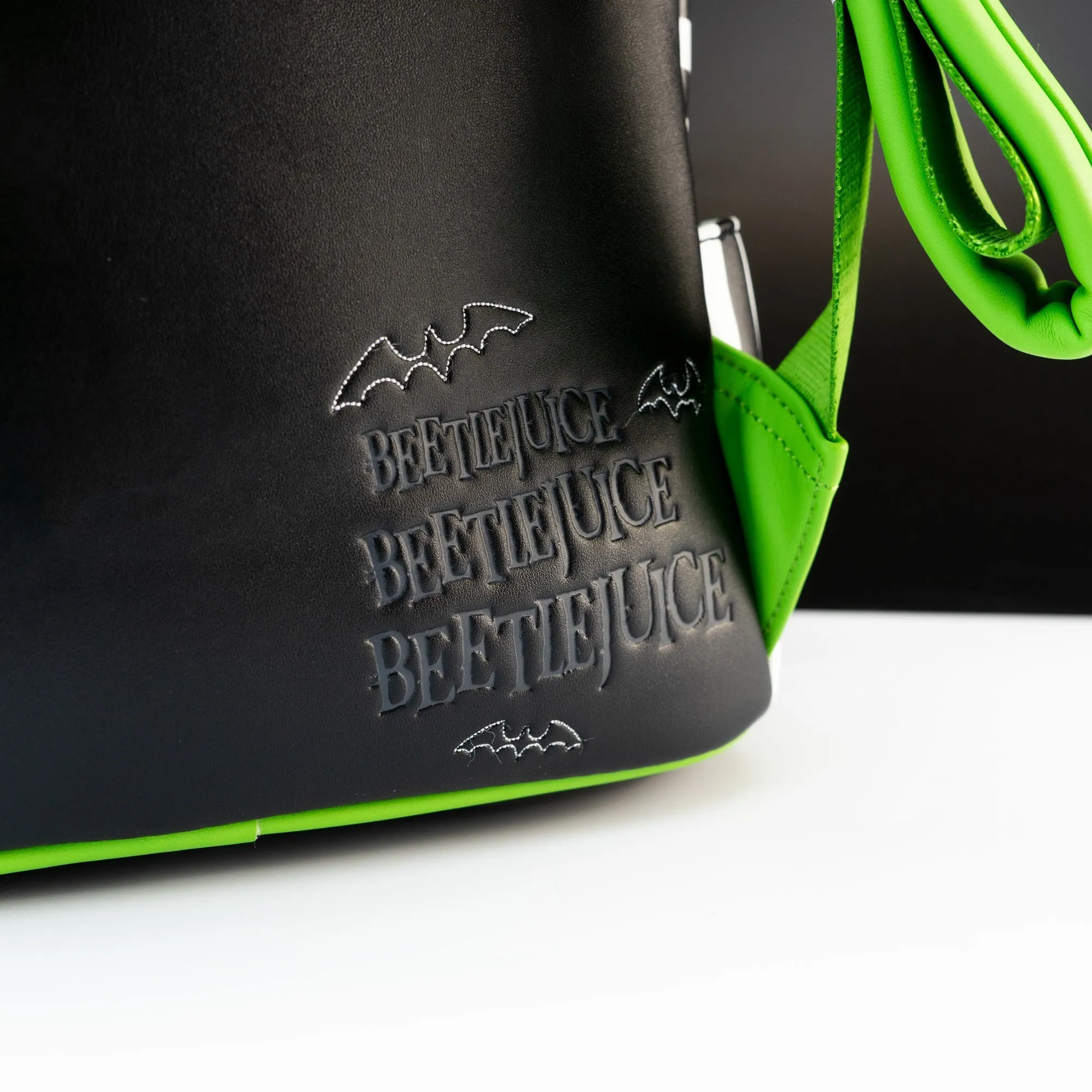 Loungefly x Beetlejuice Lydia Wedding Dome Pocket Mini Backpack