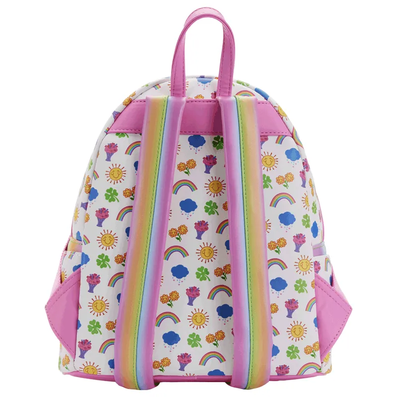 Loungefly x Care Bears Rainbow Stare Mini Backpack