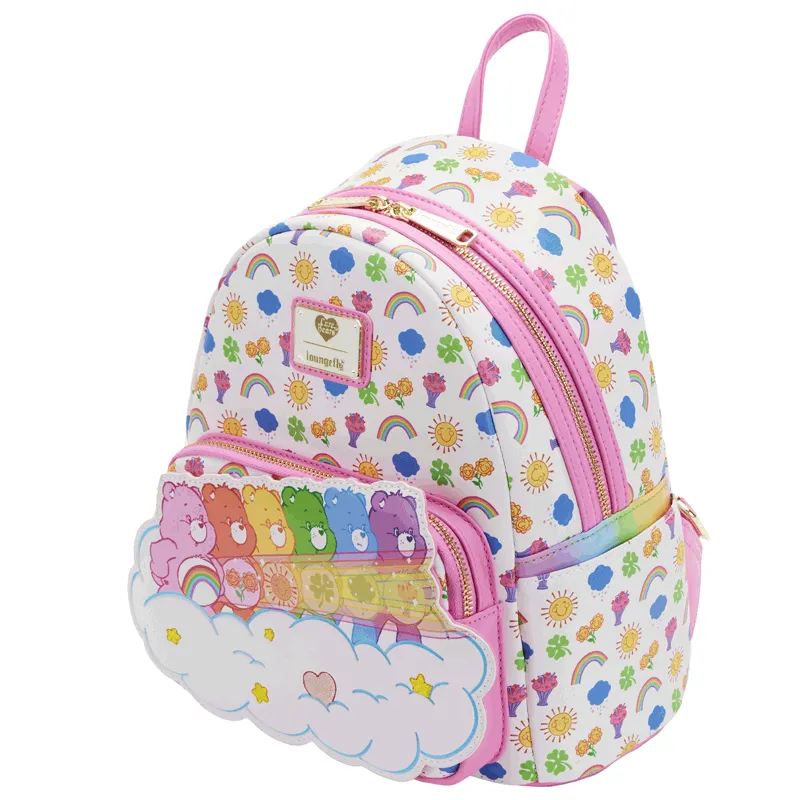 Loungefly x Care Bears Rainbow Stare Mini Backpack
