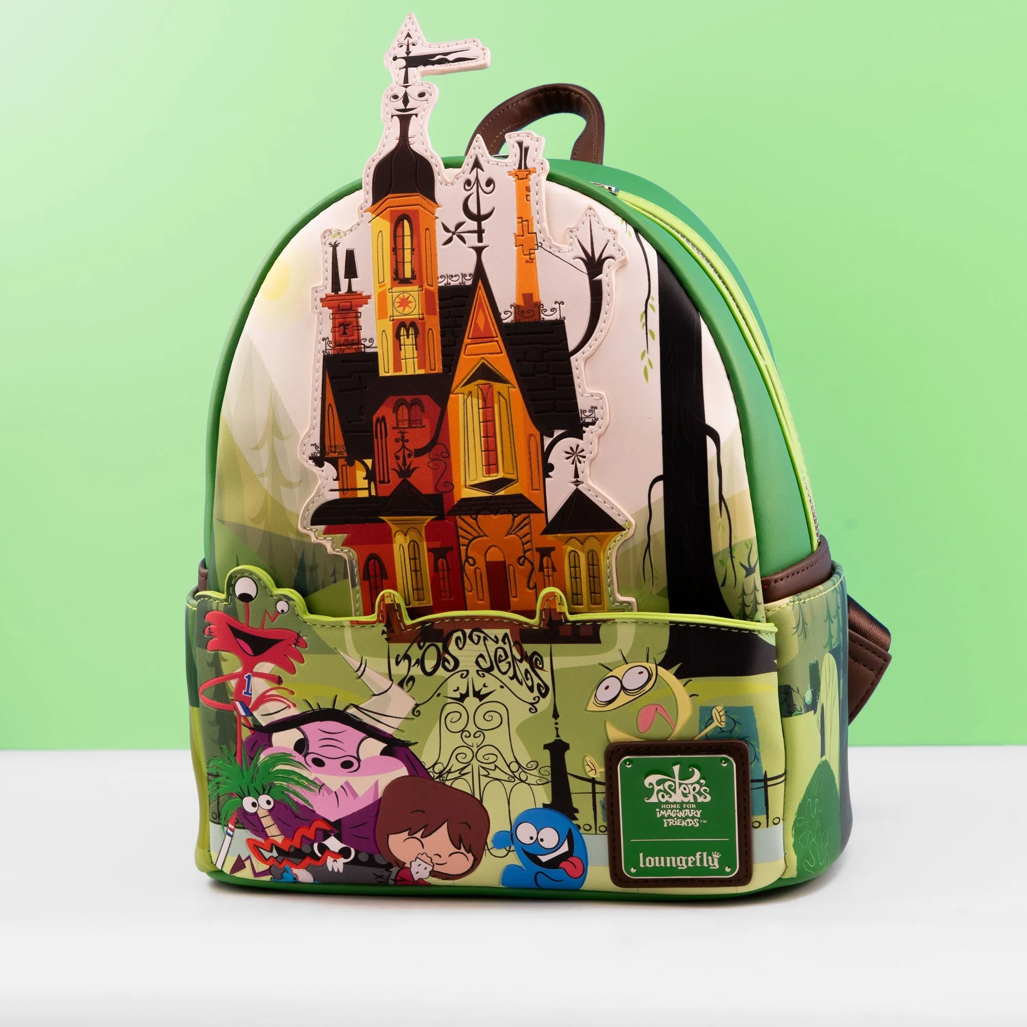 Loungefly x Cartoon Network Foster's Home For Imaginary Friends Mini Backpack